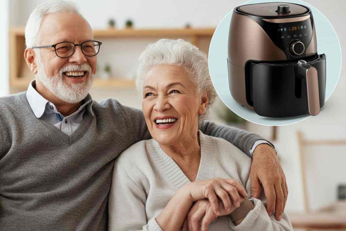 Friggitrice ad aria gratis, pensionati